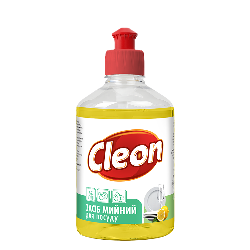 25515268 Cleon Засіб для миття посуду Optima Лимон, 5 л